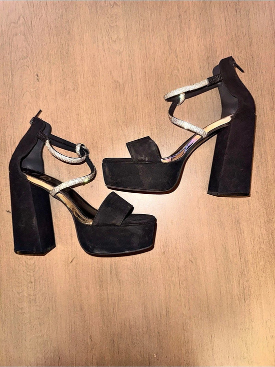 Jennifer Lopez Shoes - JLO Black Platform Heels
